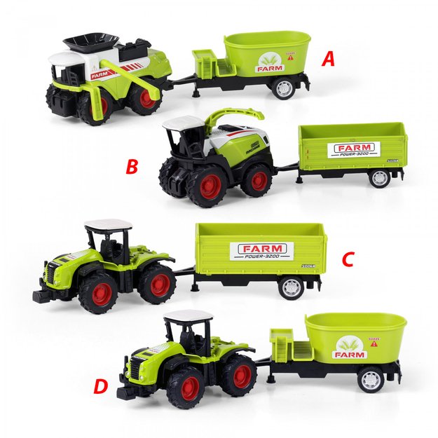 Metal tractor with siding 10