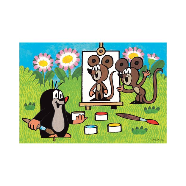 Dėlionė MAŽASIS KURMIUKAS DAŽYTOJAS 24 2