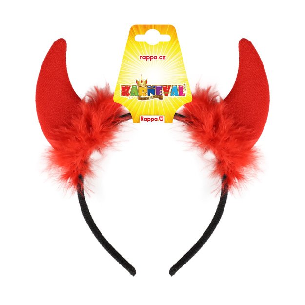 Children devil horns headband 2