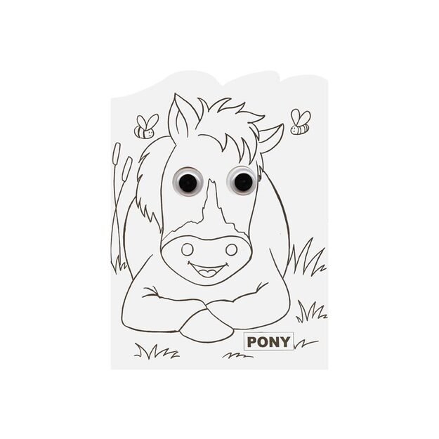 Spalvinimo puslapiai MFP A4 judančiomis akimis augintiniai 5