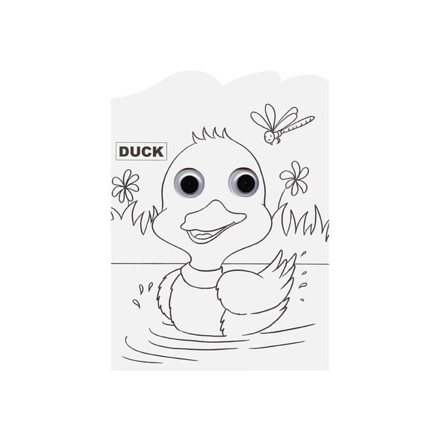 Spalvinimo puslapiai MFP A4 judančiomis akimis augintiniai 4