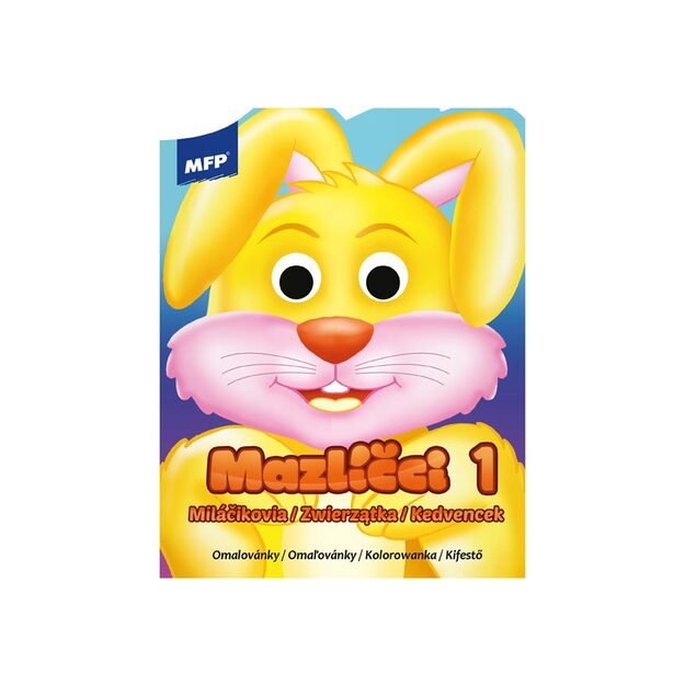 Spalvinimo puslapiai MFP A4 judančiomis akimis augintiniai 1