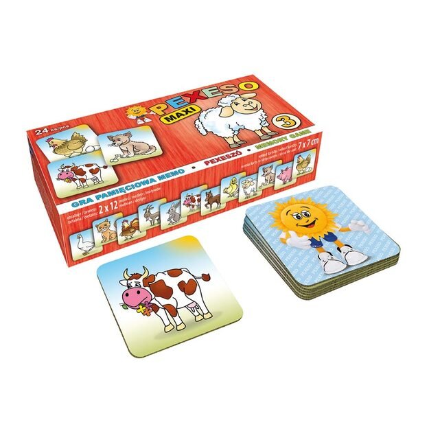 „Pexeso MFP LUX 3“ – gyvūnai kieme 1