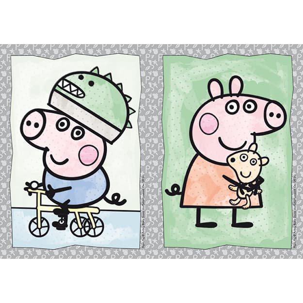 Knygelė A5 formato, dažai su vandeniu, Peppa Pig 2
