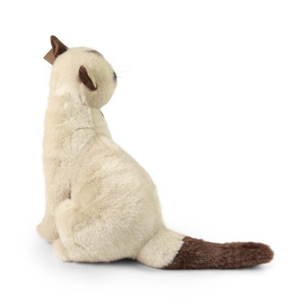 Plush Siamese cat 30 cm ECO-FRIENDLY 5