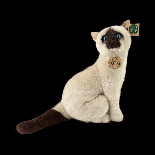 Plush Siamese cat 30 cm ECO-FRIENDLY 2