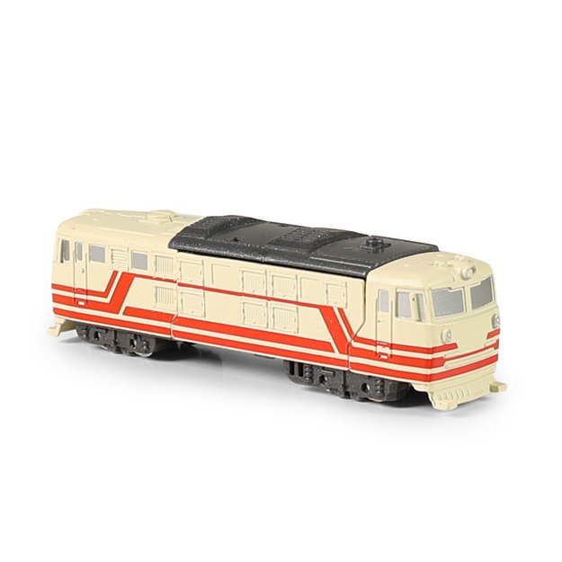 Metal robot locomotive beige 1