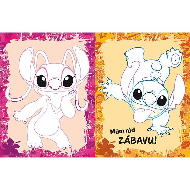 Lilo ir Stitch tatuiruočių spalvinimo knygelė 2