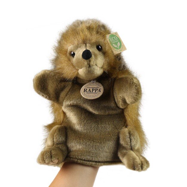 Plush hedgehog hand puppet 25 cm ECO-F. 1