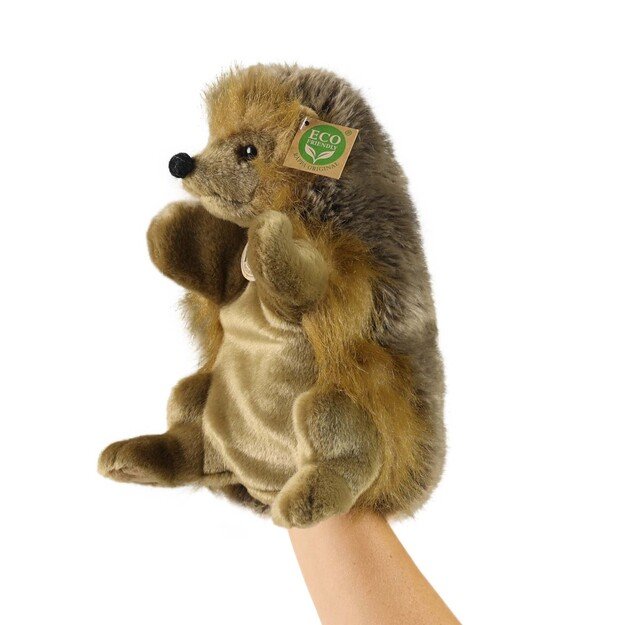 Plush hedgehog hand puppet 25 cm ECO-F. 3
