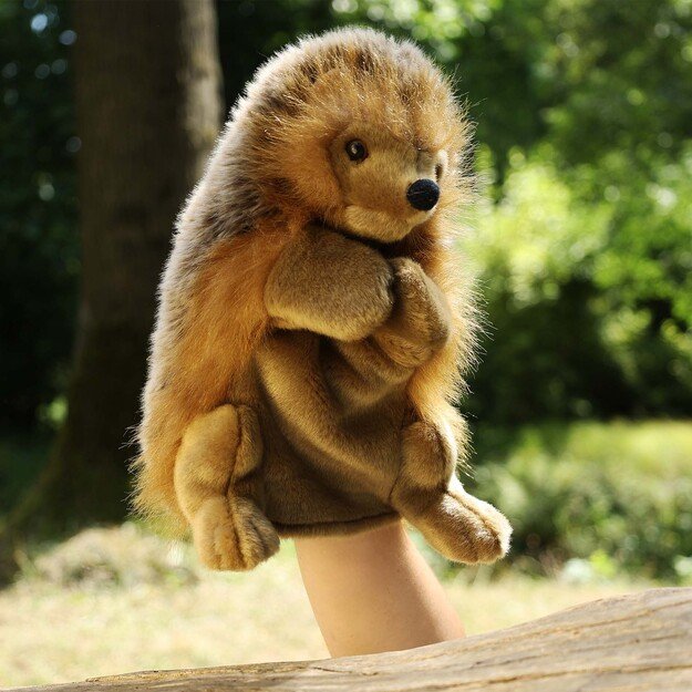 Plush hedgehog hand puppet 25 cm ECO-F. 5