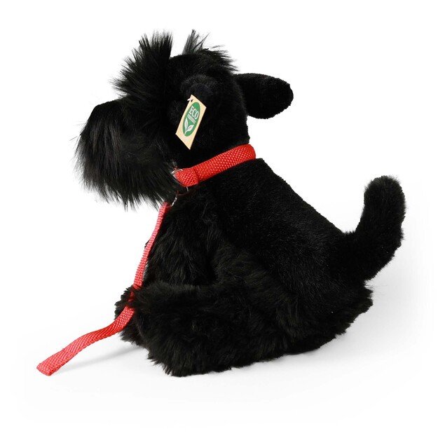 Plush Schnauzer w. leash 30 cm ECO-F. 4