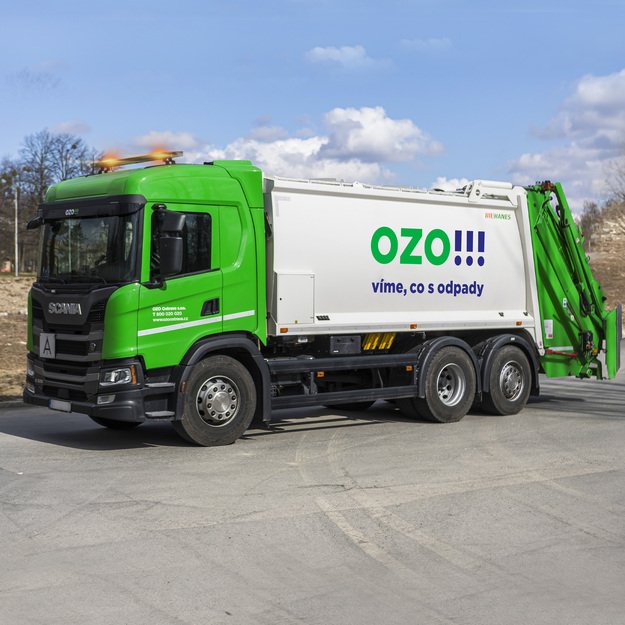 Garbage truck OZO!!! 7