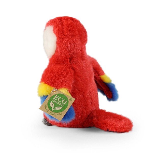 Plush red Macaw 16 cm ECO-FRIENDLY 4