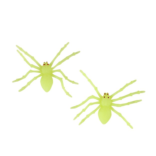 Šviečiantys tamsoje vorų formos papuošimai, 2 vnt.