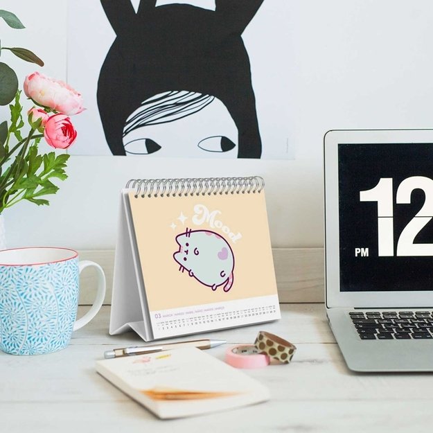 Pusheen - stalo kalendorius 2026 17x20 cm 5