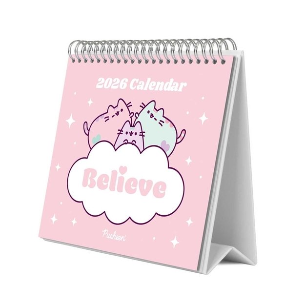 Pusheen - stalo kalendorius 2026 17x20 cm 1