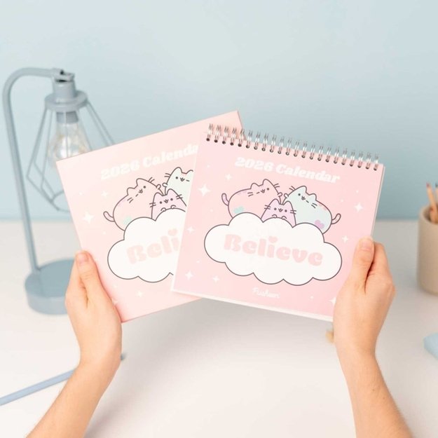 Pusheen - stalo kalendorius 2026 17x20 cm 9