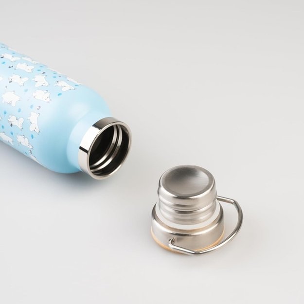 „Moomins“ - nerūdijančio plieno termo butelis su rankena, 500 ml 3