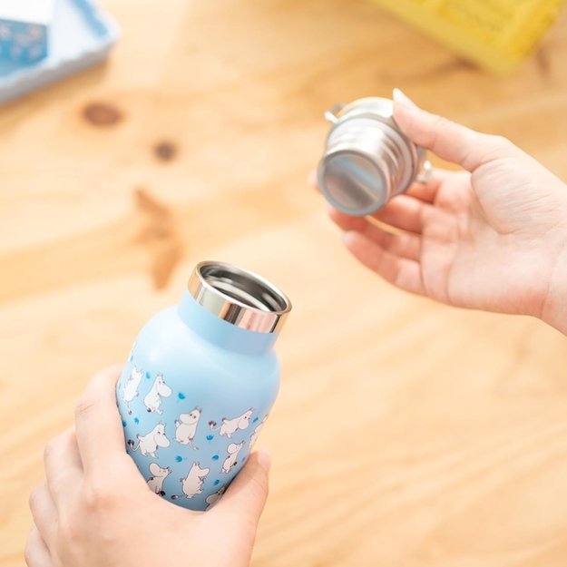 „Moomins“ - nerūdijančio plieno termo butelis su rankena, 500 ml 5