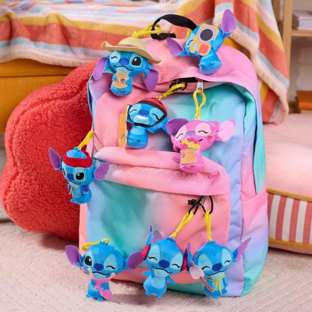 Stitch Clip-On aklųjų maišelis pliušinis 4