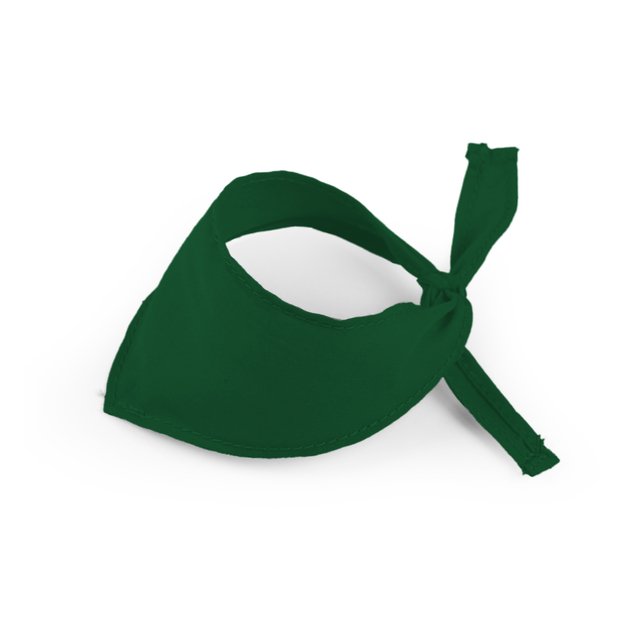 Pliušinis šalikas - tamsiai žalias 4