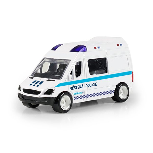 Metal car police Ostrava 7 cm