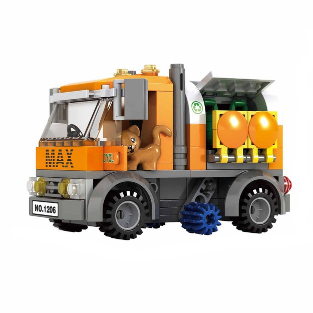 BLOXO šiukšliadėžės konstravimo rinkinys, 157 dalys 1