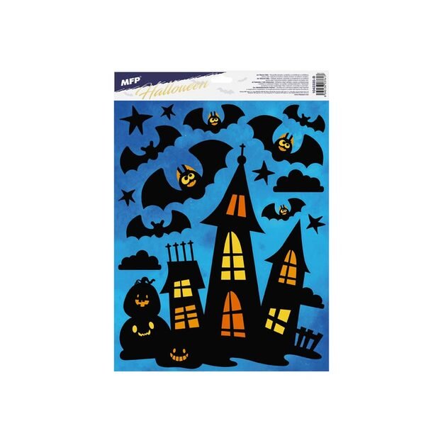 Halloween window film HA006 3