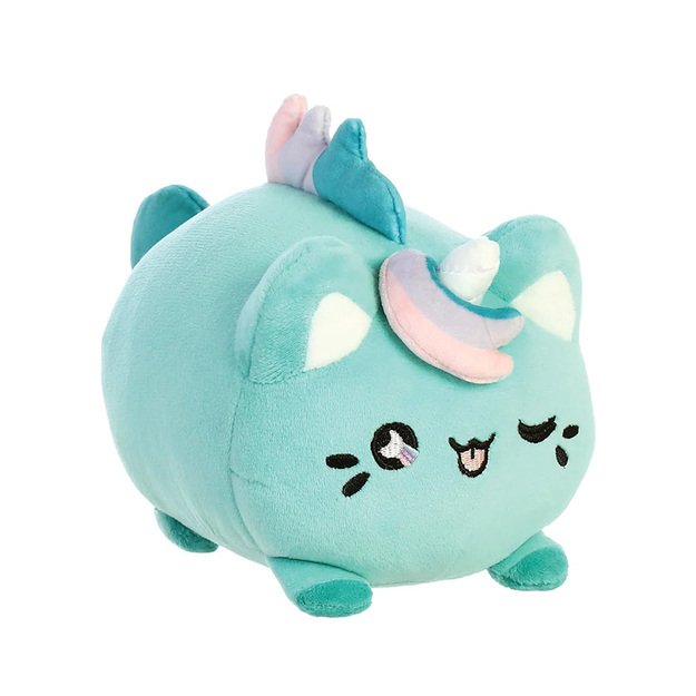 Tasty Peach - pliušinis talismanas 18 cm Moon Blossom Meowchi