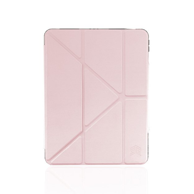 STM OPP – Origami dėklas iPad Air 11 (M2) (rožinis)