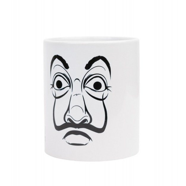 La Casa De Papel - Keraminis puodelis dovanų dėžutėje 330 ml (La Casa De Papel kaukė) 9