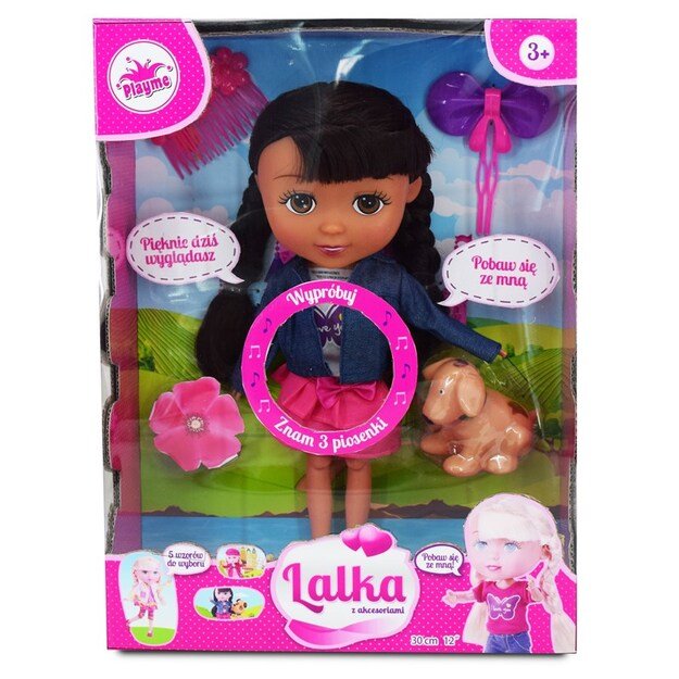 Playme - lėlė su veterinarijos priedais (30 cm) 2