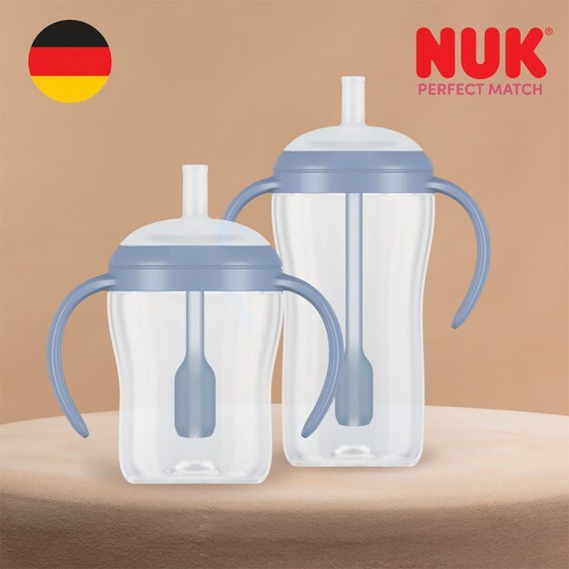 NUK Perfect Match lavinamasis buteliukas su šiaudeliu PINGVINAS 150 ml 5