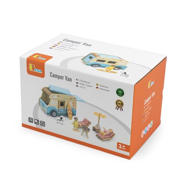 Medinis namelis ant ratų Viga 9