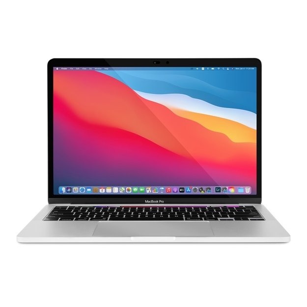 Moshi iVisor XT – apsauginė plėvelė, skirta MacBook Pro 13 / MacBook Air 13 (juodas rėmelis)