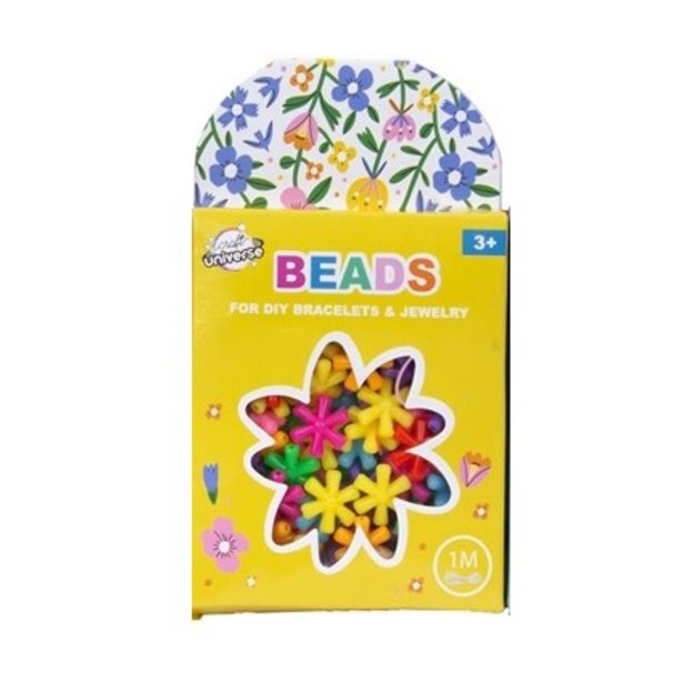 Karoliukų rinkinys - žvaigždės + 1 metro virvelė 1