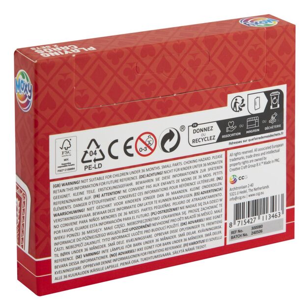 Playing cards 2x55 Canasta cards in a box 3