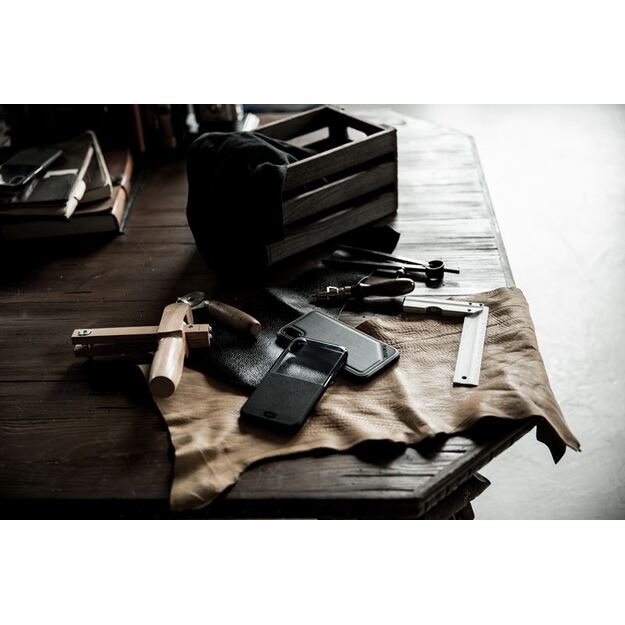 X-Doria Dash – iPhone X dėklas (juoda oda) 10