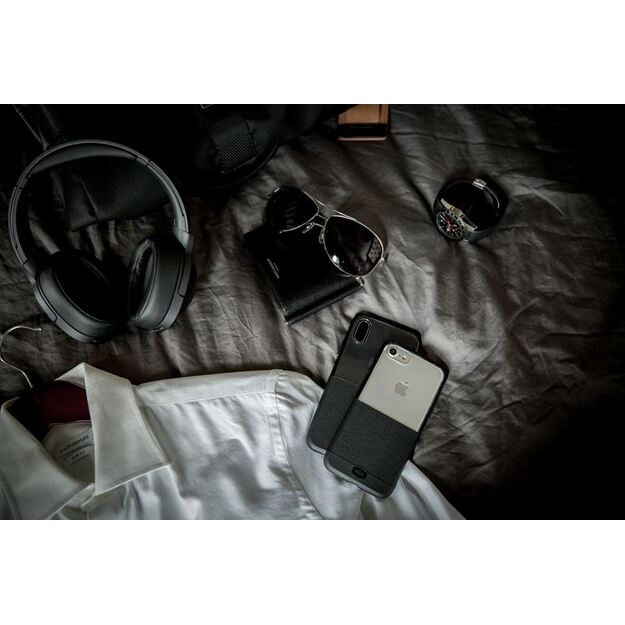 X-Doria Dash – iPhone X dėklas (juoda oda) 13