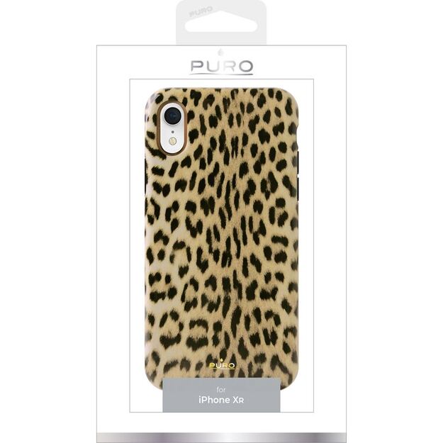 PURO Glam Leopard dangtelis – dėklas, skirtas iPhone XR (Leo 1)