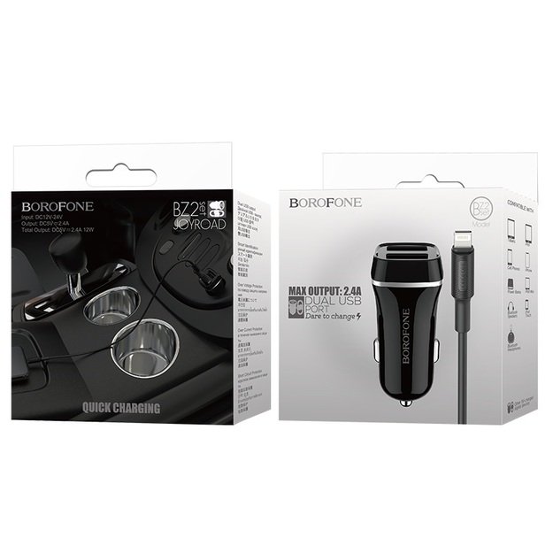 Borofone - automobilinis įkroviklis 9