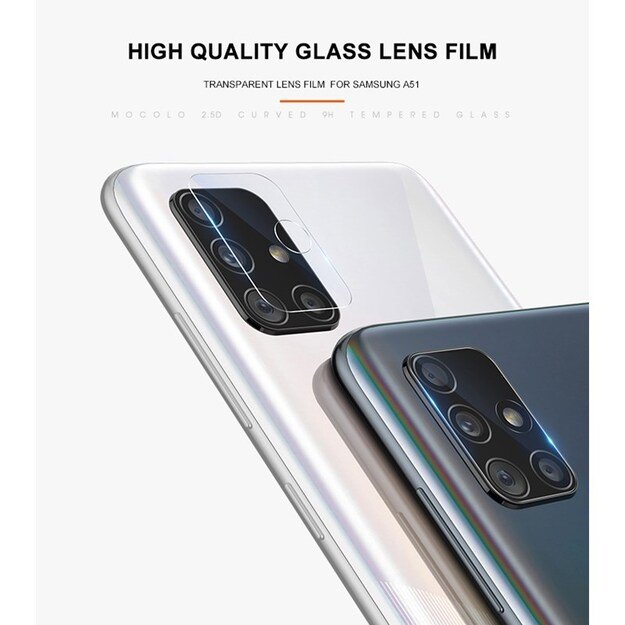 Mocolo Camera Lens – apsauginis stiklas, skirtas Samsung Galaxy A51