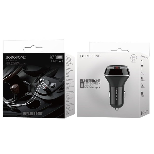 Borofone - automobilinis įkroviklis 4