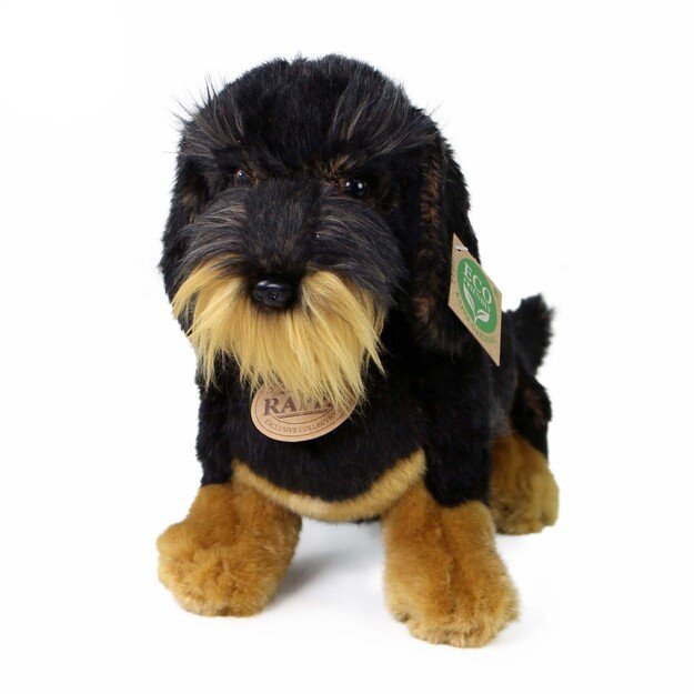 Plush Wire-haired Dachshund 30 cm ECO-FRIENDLY 2