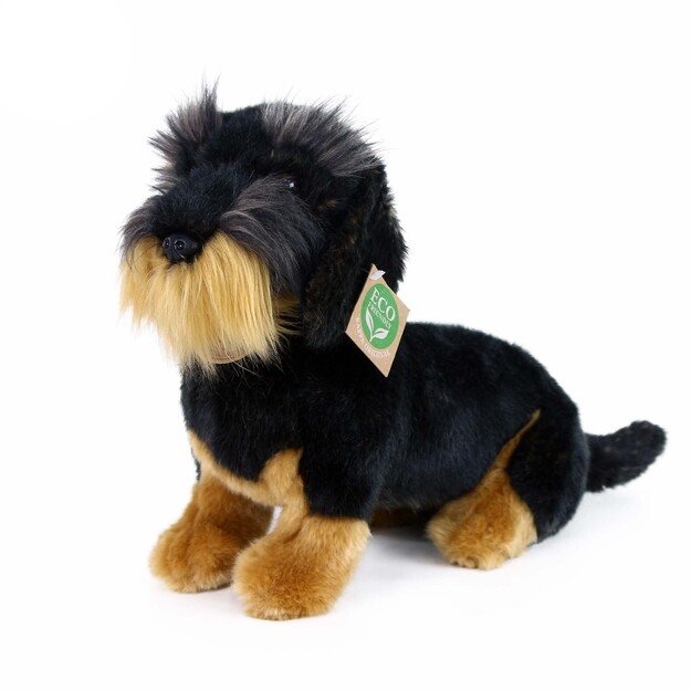Plush Wire-haired Dachshund 30 cm ECO-FRIENDLY 3