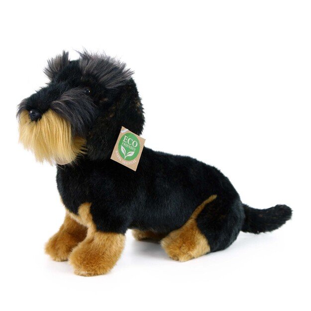 Plush Wire-haired Dachshund 30 cm ECO-FRIENDLY 1