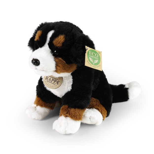 Plush Bernese Mountain dog 23 cm ECO-FRIENDLY SOFT 2