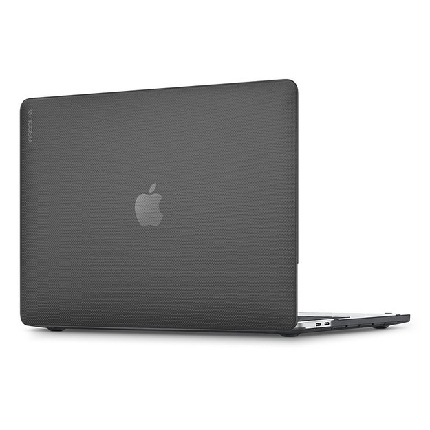 „Incase Hardshell“ dėklas, skirtas „MacBook Pro 13“ (M2 / M1 / 2022-2020) (taškeliai / juodi)