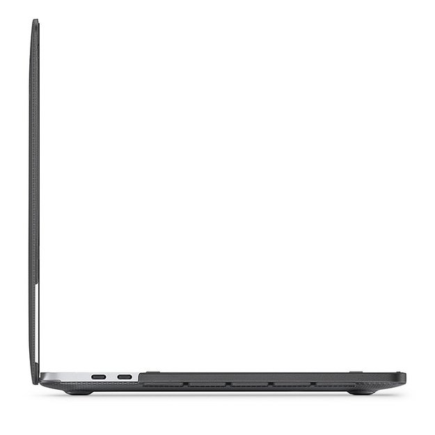 „Incase Hardshell“ dėklas, skirtas „MacBook Pro 13“ (M2 / M1 / 2022-2020) (taškeliai / juodi)